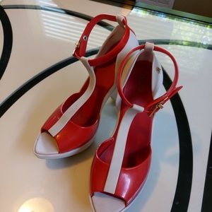 Melissa Cream/Red Heels